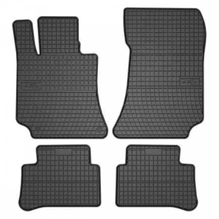 Covorase auto - Covor podea FROGUM cauciuc, 4 buc. BASIC, fata/spate, set, culoare neagra, potrivit MERCEDES CLS (C218), CLS (C219), CLS (C257), CLS SHOOTING BRAKE (X218), E T-MODEL (S212) 10.04-, Coupe / Station wag