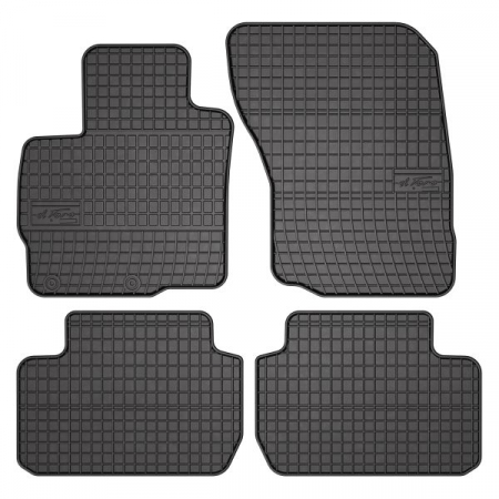 Covorase auto - Covor podea FROGUM cauciuc, 4 buc. BASIC, fata/spate, set, culoare neagra, potrivit MITSUBISHI OUTLANDER III 08.12-, SUV