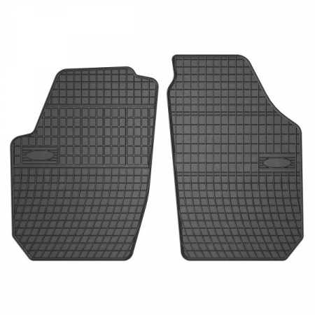 Covor podea FROGUM cauciuc, 4 buc. BASIC, fata/spate, set, culoare neagra, potrivit SKODA ROOMSTER 03.06-05.15, Van [0]