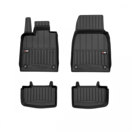 Accesorii auto - Covor podea FROGUM TPE, 4 buc. proLine 3D, fata/spate, set, culoare neagra, potrivit AUDI E-TRON GT 11.20-, Saloon, version: Electric