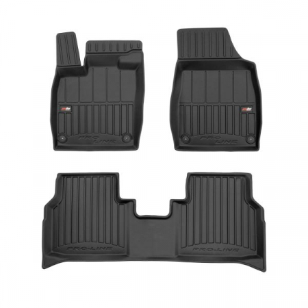 Accesorii auto - Covor podea FROGUM TPE, 4 buc. proLine 3D, fata/spate, set, culoare neagra, potrivit AUDI Q4; CUPRA BORN; SKODA ENYAQ IV; VW ID.4 05.20-, Crossover / Hatchback / SUV, version: Electric