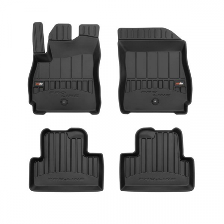 Accesorii auto - Covor podea FROGUM TPE, 4 buc. proLine 3D, fata/spate, set, culoare neagra, potrivit CHEVROLET ORLANDO 02.11-, SUV