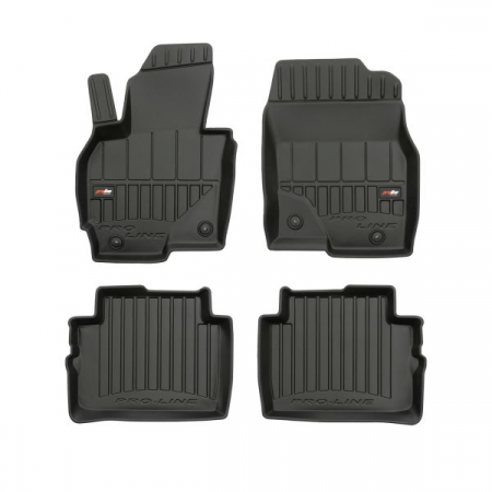 Accesorii auto - Covor podea FROGUM TPE, 4 buc. proLine 3D, fata/spate, set, culoare neagra, potrivit MAZDA CX-5 11.11-02.17