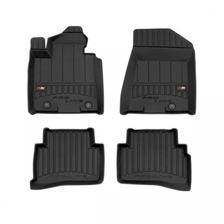 Accesorii auto - Covor podea FROGUM TPE, 4 buc. proLine 3D, set, culoare neagra, potrivit HYUNDAI TUCSON 06.15-12.20