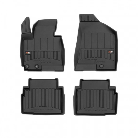 Accesorii auto - Covor podea FROGUM TPE, 4 buc. proLine 3D, set, culoare neagra, potrivit KIA SPORTAGE III 06.10-12.15