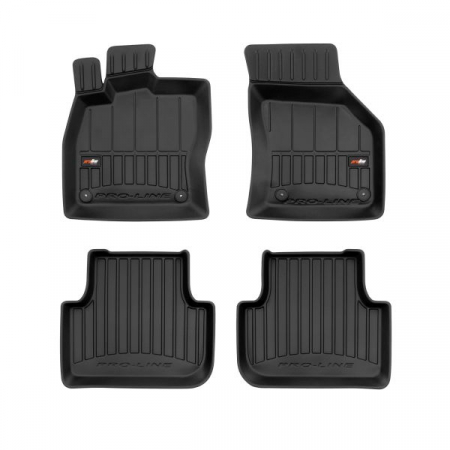 Accesorii auto - Covor podea FROGUM TPE, 4 buc. proLine 3D, set, culoare neagra, potrivit VW GOLF SPORTSVAN VII 02.14-08.20