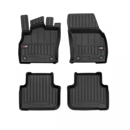 Accesorii auto - Covor podea FROGUM TPE proLine 3D, set, culoare neagra, potrivit AUDI Q3 07.18-