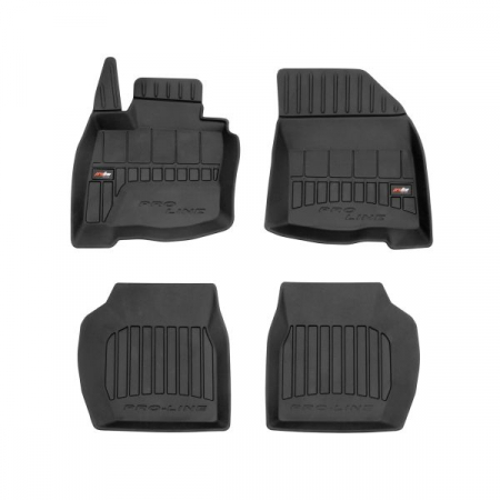 Accesorii auto - Covor podea FROGUM TPE proLine 3D, set, culoare neagra, potrivit HONDA CIVIC VIII 09.05-12.12