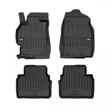 Accesorii auto - Covor podea FROGUM TPE proLine 3D, set, culoare neagra, potrivit MAZDA 6 12.07-07.13