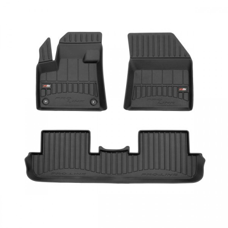 Accesorii auto - Covor podea FROGUM TPE proLine 3D, set, culoare neagra, potrivit PEUGEOT 3008 05.16-