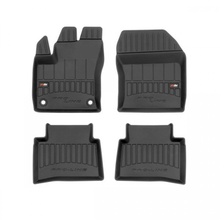 Accesorii auto - Covor podea FROGUM TPE proLine 3D, set, culoare neagra, potrivit TOYOTA PRIUS PHV 01.16-12.22