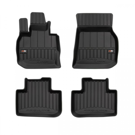 Piese auto electrice - Covoras cauciuc FROGUM TPE, 4 buc (ducts) proLine 3D, set, culoare negru, potrivit BMW IX3 (G08), X3 (G01), X3 (G01, F97, G08), X4 (G02, F98) 08.17-