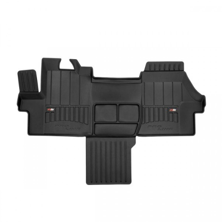 Covorase auto - Covoras cauciuc proLine 3D, front/(pl) 1 rząd, negru, potrivit CITROEN JUMPER; FIAT DUCATO; PEUGEOT BOXER, EXPERT 09.05-, Bus / Van