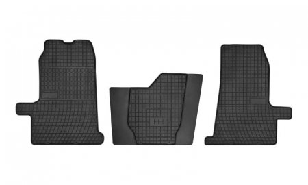 Covorase auto - Covorase auto (cauciuc, 3 bucati) FORD TRANSIT, TRANSIT CONNECT, TRANSIT TOURNEO intre 2000-2014
