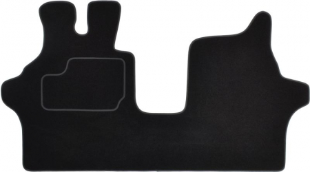Covorase auto (fata, velur, 2 bucati, culoare negru) MERCEDES VITO (638) intre 1996-2003