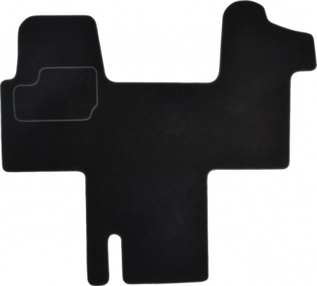 Accesorii auto - Covorase auto (fata, velur, 2 bucati, culoare negru) NISSAN NV400 dupa 2011  