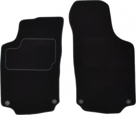 Accesorii auto - Covorase auto (fata, velur, 2 bucati, culoare negru) OPEL TIGRA intre 2004-2010 