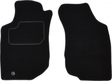 Accesorii auto - Covorase auto (fata, velur, 2 bucati, culoare negru) TOYOTA HILUX VII intre 2004-2015
