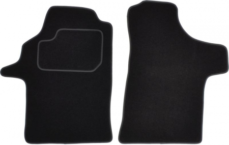 Accesorii auto - Covorase auto (fata, velur, 2 bucati, culoare negru, versiune scurta) MERCEDES VIANO (W639) dupa 2003  