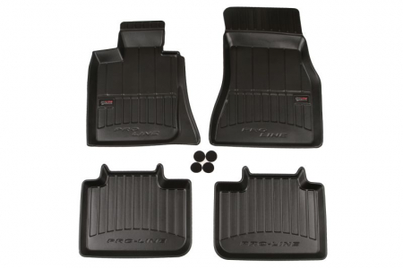 Accesorii auto - Covorase auto (set, 4 bucati, culoare negru) BMW 6 GRAN TURISMO (G32) dupa 2017