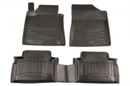 Accesorii auto - Covorase auto (set, cauciuc, 3 bucati, culoare negru) HYUNDAI I30 dupa 2011 