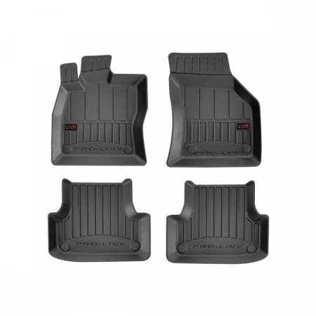 Accesorii auto - Covorase auto (set, cauciuc, 4 bucati, culoare negru, 3 usi) AUDI A3 dupa 2012 