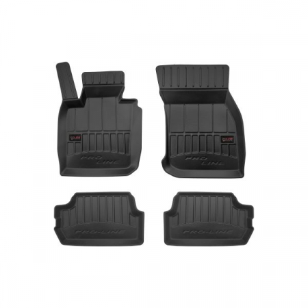 Accesorii auto - Covorase auto (set, cauciuc, 4 bucati, culoare negru, 3 usi) MINI (F56) dupa 2013 