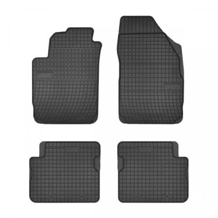Covorase auto - Covorase auto (set, cauciuc, 4 bucati, culoare negru) ALFA ROMEO GIULIETTA; FIAT STILO dupa 2003 