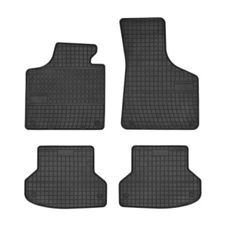 Covorase auto - Covorase auto (set, cauciuc, 4 bucati, culoare negru) AUDI A3 intre 2003-2012