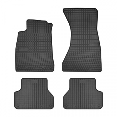 Covorase auto - Covorase auto (set, cauciuc, 4 bucati, culoare negru) AUDI A4 dupa 2015 