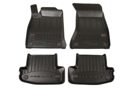 Accesorii auto - Covorase auto (set, cauciuc, 4 bucati, culoare negru) AUDI A5 dupa 2016 