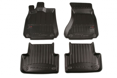 Accesorii auto - Covorase auto (set, cauciuc, 4 bucati, culoare negru) AUDI A5 intre 2009-2017 