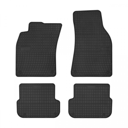 Covorase auto - Covorase auto (set, cauciuc, 4 bucati, culoare negru) AUDI A6 ALLROAD intre 2006-2011