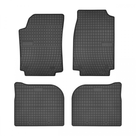 Covorase auto - Covorase auto (set, cauciuc, 4 bucati, culoare negru) AUDI A6 intre 1994-1997