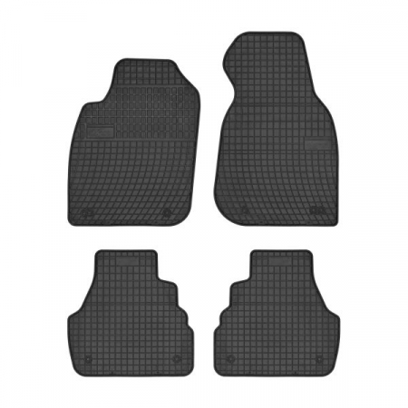 Covorase auto - Covorase auto (set, cauciuc, 4 bucati, culoare negru) AUDI A6 intre 1997-2005 