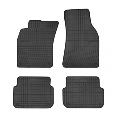 Covorase auto - Covorase auto (set, cauciuc, 4 bucati, culoare negru) AUDI A6 intre 2004-2011 