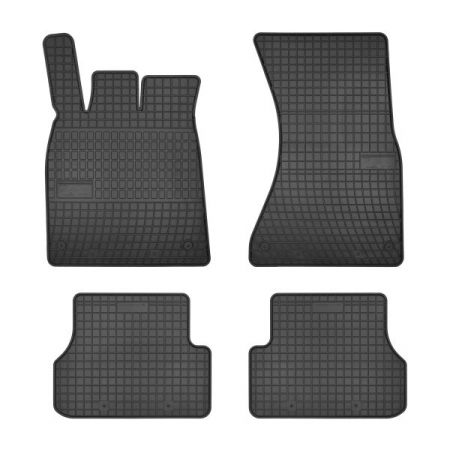 Covorase auto - Covorase auto (set, cauciuc, 4 bucati, culoare negru) AUDI A7 intre 2010-2018 
