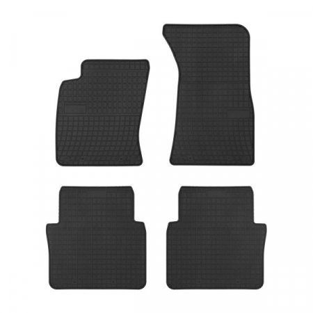 Covorase auto - Covorase auto (set, cauciuc, 4 bucati, culoare negru) AUDI A8 intre 2002-2010