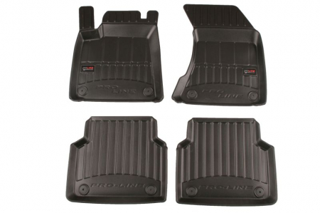 Accesorii auto - Covorase auto (set, cauciuc, 4 bucati, culoare negru) AUDI A8 intre 2009-2018