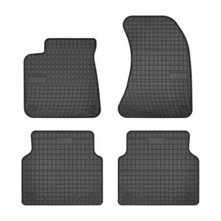 Covorase auto - Covorase auto (set, cauciuc, 4 bucati, culoare negru) AUDI A8 intre 2009-2018