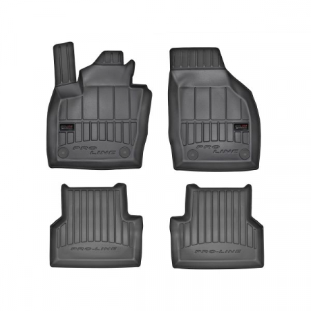 Accesorii auto - Covorase auto (set, cauciuc, 4 bucati, culoare negru) AUDI Q3intre 2011-2018 