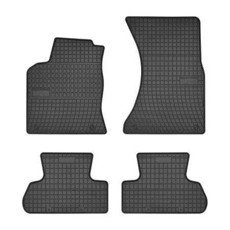 Covorase auto - Covorase auto (set, cauciuc, 4 bucati, culoare negru) AUDI Q5 intre 2008-2017 