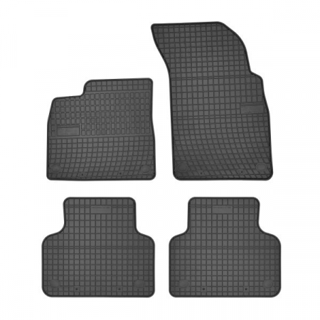 Covorase auto - Covorase auto (set, cauciuc, 4 bucati, culoare negru) AUDI Q7 dupa 2015 