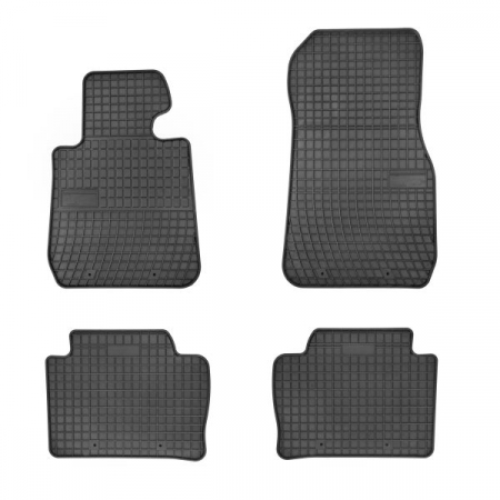 Covorase auto - Covorase auto (set, cauciuc, 4 bucati, culoare negru) BMW Seria 3 (F30, F80) intre 2011-2018 