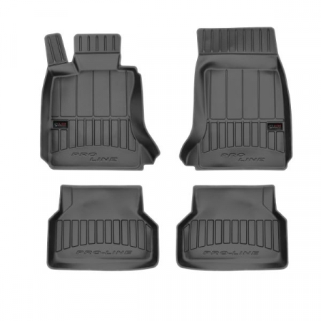 Covorase auto - Covorase auto (set, cauciuc, 4 bucati, culoare negru) BMW Seria 5 (E60), 5 (E61) intre 2001-2010