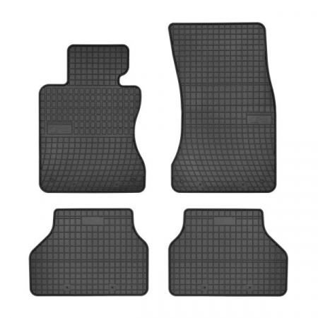 Covorase auto - Covorase auto (set, cauciuc, 4 bucati, culoare negru) BMW Seria 5 (E61) intre 2004-2010 