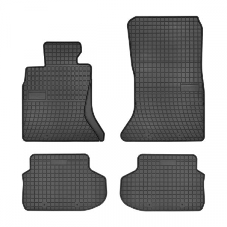 Covorase auto - Covorase auto (set, cauciuc, 4 bucati, culoare negru) BMW Seria 5 (F10) intre 2009-2016 