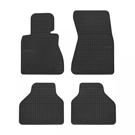 Covorase auto - Covorase auto (set, cauciuc, 4 bucati, culoare negru) BMW Seria 7 (E65, E66, E67) intre 2001-2008