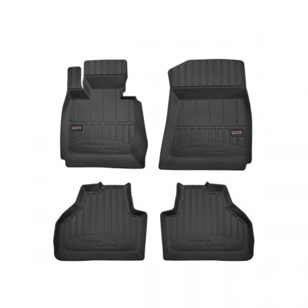 Accesorii auto - Covorase auto (set, cauciuc, 4 bucati, culoare negru) BMW X3 (F25) intre 2010-2017 