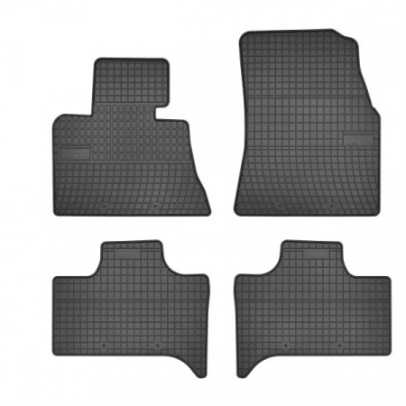 Covorase auto - Covorase auto (set, cauciuc, 4 bucati, culoare negru) BMW X5 (E53) intre 2000-2006 